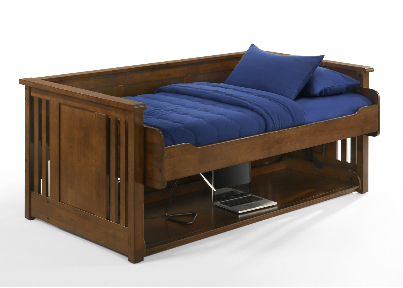 Twin Deskbed with Bed Unfolded