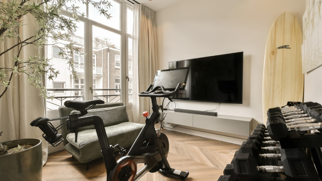 How to Design the Perfect Home Gym with a Hidden Bedroom!